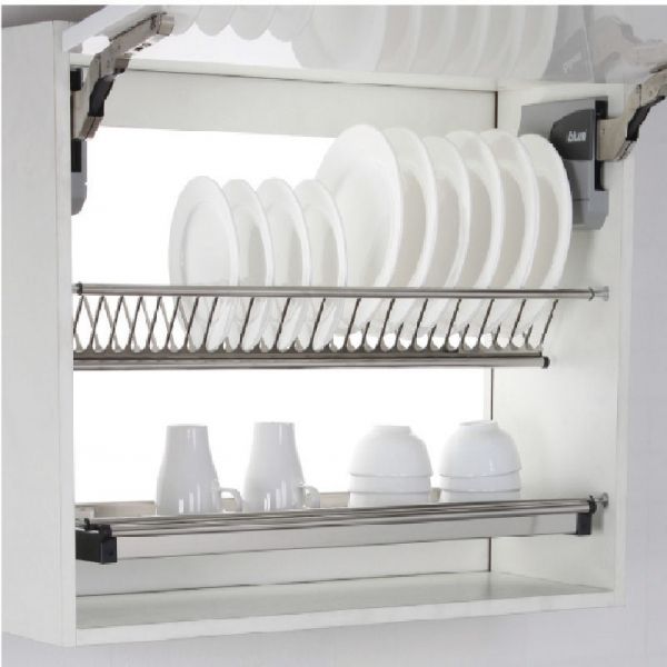 giá để bát đĩa inox dạng chữ V Eurogold 700