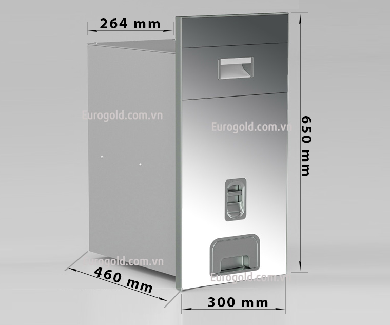 Thùng gạo Eurogold GB300S