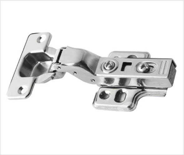 Bản lề tủ bếp Eurogold EWS103, inox giảm chấn tháo lắp nhanh, bản lề lọt-C